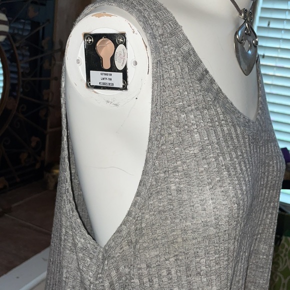 Large High-Low Blu Pepper Tank Dress - Picture 3 of 9